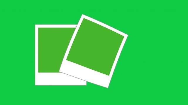 photo frames of instant printing camera, Instax film frame, Instax photo dropping in, Instax polaroid photo frame