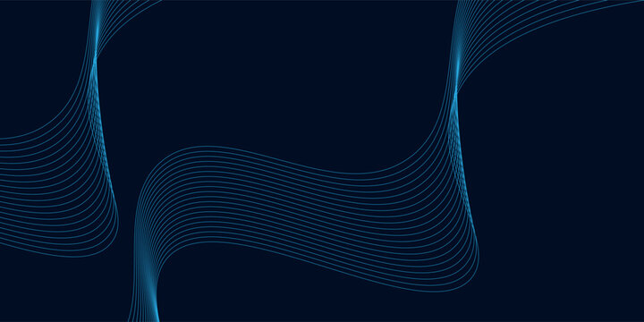 Abstract curve wave graphic design background. Concept for luxury, decoration, celebration, seson and advertising. 3d illustration rendering