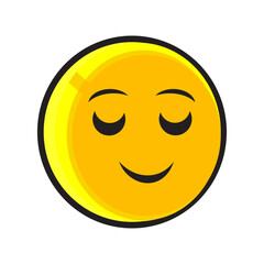 Fototapeta premium confused ematicon vector