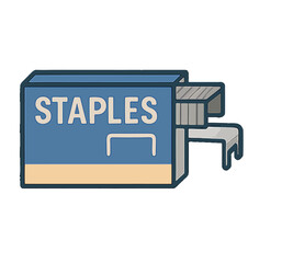 Stapler with Staples Inside.