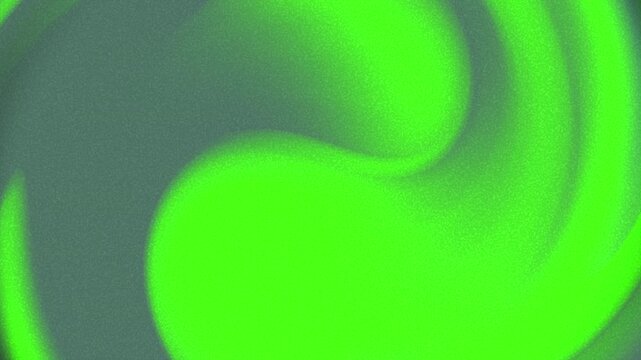 Vibrant Green Swirling Abstract Background Design.
