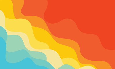 Colorful abstract pattern background. Template summer concept for presentation design, website, cover, brochure, flyer, banner.