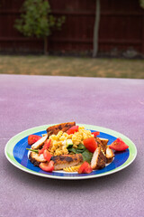 Easy BBq Greek Vibe Chicken