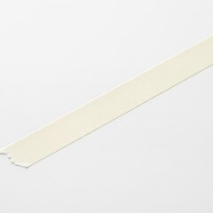 White Strip on White Background.