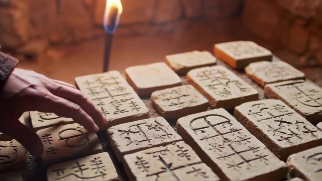 Ancient Clay Tablets with Cuneiform Script: Unveiling History's Written Treasures