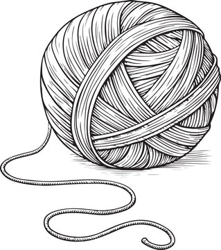 Wool Clipart Outline