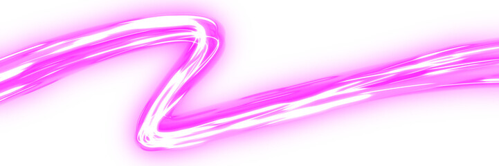 Dynamic Power Neon pink Light Wave for Digital and Sci Fi Concepts