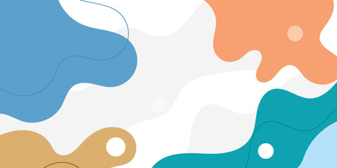 Abstract colorful 3D fluid liquid pattern design background. Modern concept for graphic design, background, web design, poster, banner, book, slideshow.