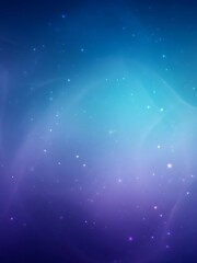 Mystical Cosmic Aurora Background with Sparkling Celestial Starfield