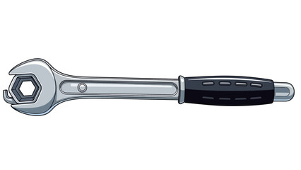 wrench and screwdriver