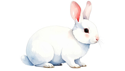 Obraz premium 白兎のイラスト素材