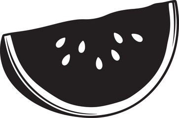 watermelon slice illustration