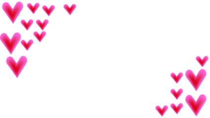 Valentine’s Day romantic abstract background with soft pink and red gradient blur for love themed design, wedding invitation, greeting card, social media post, banner, poster, digital marketing, moder