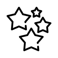 Obraz premium star line icon