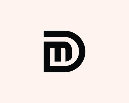 DM MD Logo Design