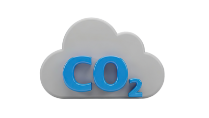 CO2 Cloud Icon