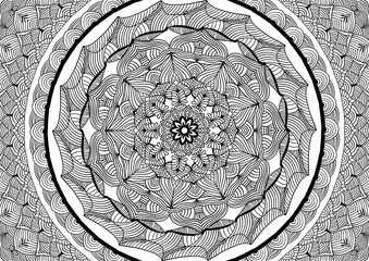 ornamental round pattern