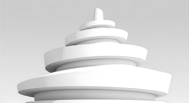 White Pagoda Stupa Buddhist Architecture Monument.
