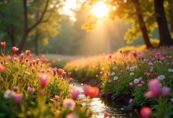 Nature's Essence Communion Living Blossom Excitement Celebration Abundance Flourishing Blooming Oasis