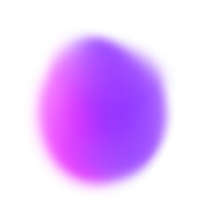 Purple Gradient Blob