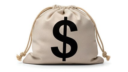 Money Bag with Dollar Sign | Finance Concept