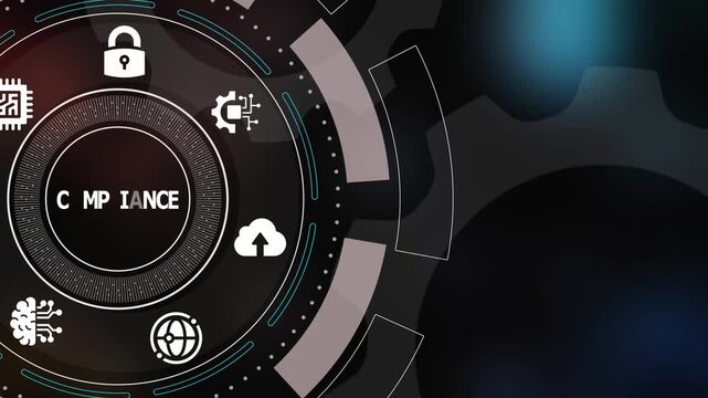 Regulatory compliance and digital legal standards illustrated with checkmark icons for global business security and industry policy adherence