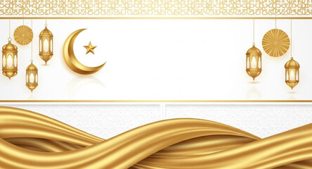 gold frame on a white background