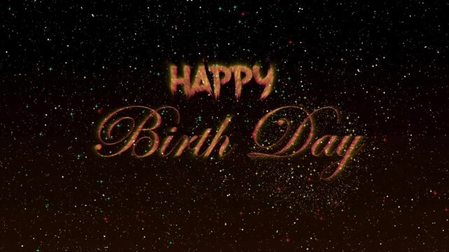 happy birthday design sign ai genrative