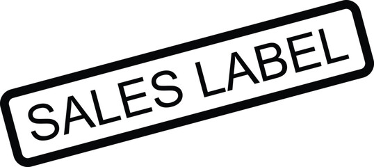 Sales label vector graphic, a versatile design for promotions, retail, and commercial business needs.