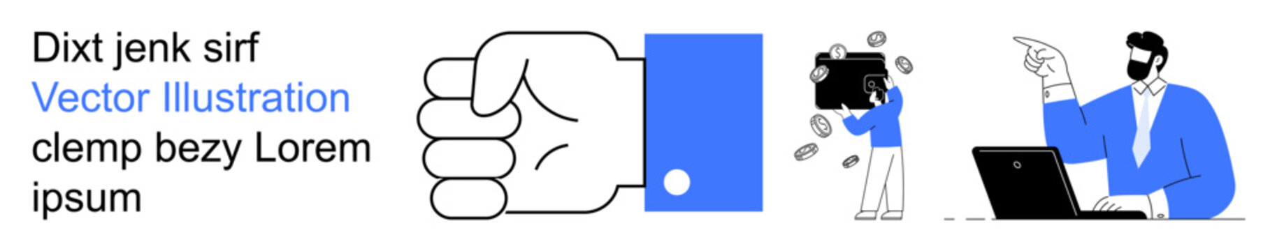 Teamwork, online communication, business growth, investment, partnership, technology. A professional pointing to a laptop, a fist bump gesture money transactions. Teamwork and online communication