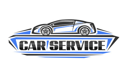 Obraz premium Vector logo for Car Service