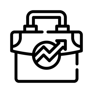 work experience line icon