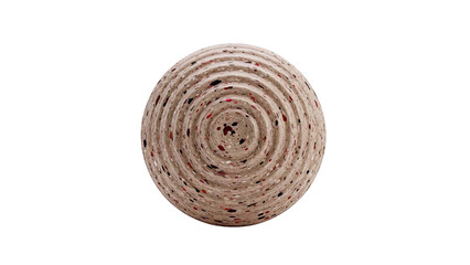 Fototapeta premium Concentric Sphere with Speckled Texture