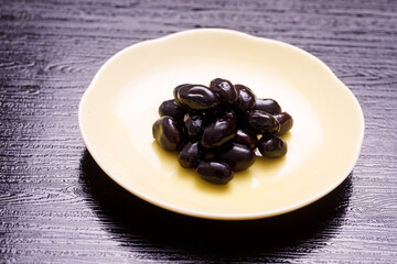 黒豆、おせち、丹波黒豆、黒い食べ物、おせち料理