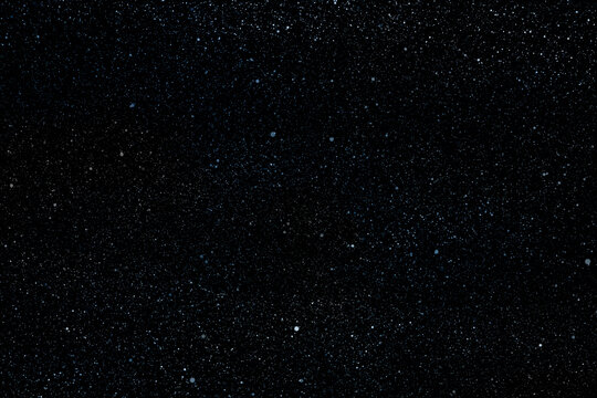 Space star shape sky night background, black starry cosmos abstract pattern dark blue science, textile cosmic galaxy astronomy decoration fantasy wallpaper landscape.