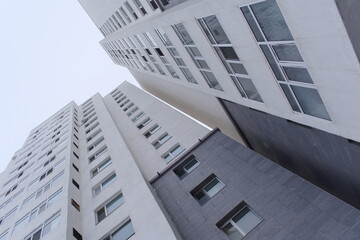 modern office building in the city