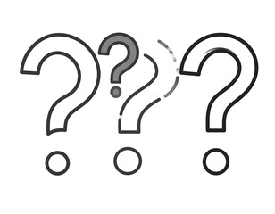 Three Question Marks - Uncertainty, Inquiry, and the Pursuit of Knowledge.