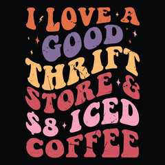 I love a good thrift store and $8 iced coffee