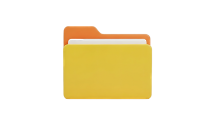 Colorful File Folder Icon