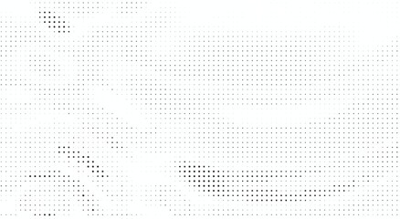 Wavy gradient halftone dots pattern texture background
