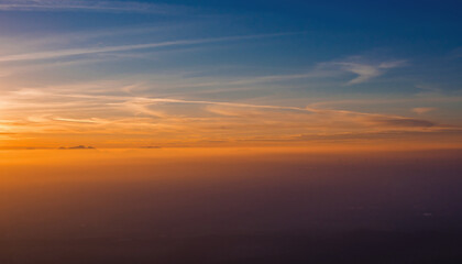 Fototapeta premium Golden Hour Sky Environment for 3D Rendering