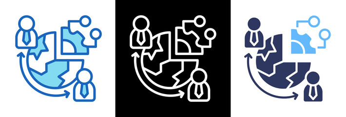 Digital Shift triplestyle icon