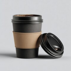 Hot Coffee To Go Cup with Lid