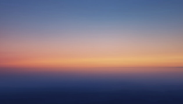 Soft Sunset Sky Environment for Game Engine