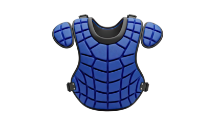 Blue Catcher's Chest Protector