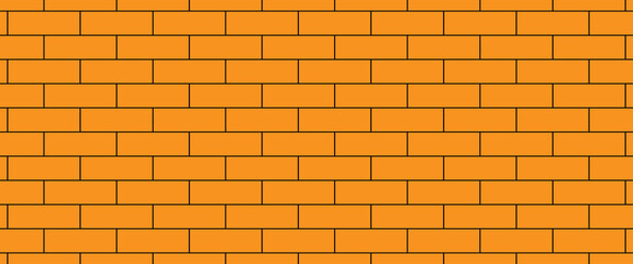 Fototapeta premium brown and black brick wall background Eps10,