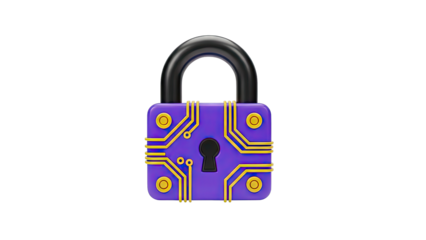 Digital Padlock with Circuit Board Design