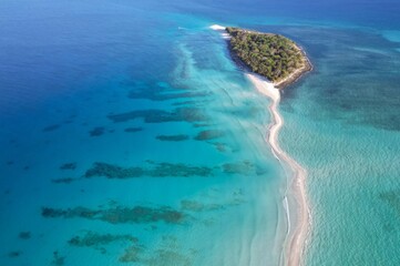 Nosy Iranja off Madagascar is a paradise archipelago of two islets -Iranja Be and Iranja Kely