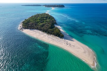 Nosy Iranja off Madagascar is a paradise archipelago of two islets -Iranja Be and Iranja Kely
