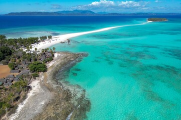 Nosy Iranja off Madagascar is a paradise archipelago of two islets -Iranja Be and Iranja Kely